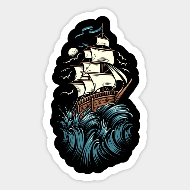 Nautical Sticker by Quotty